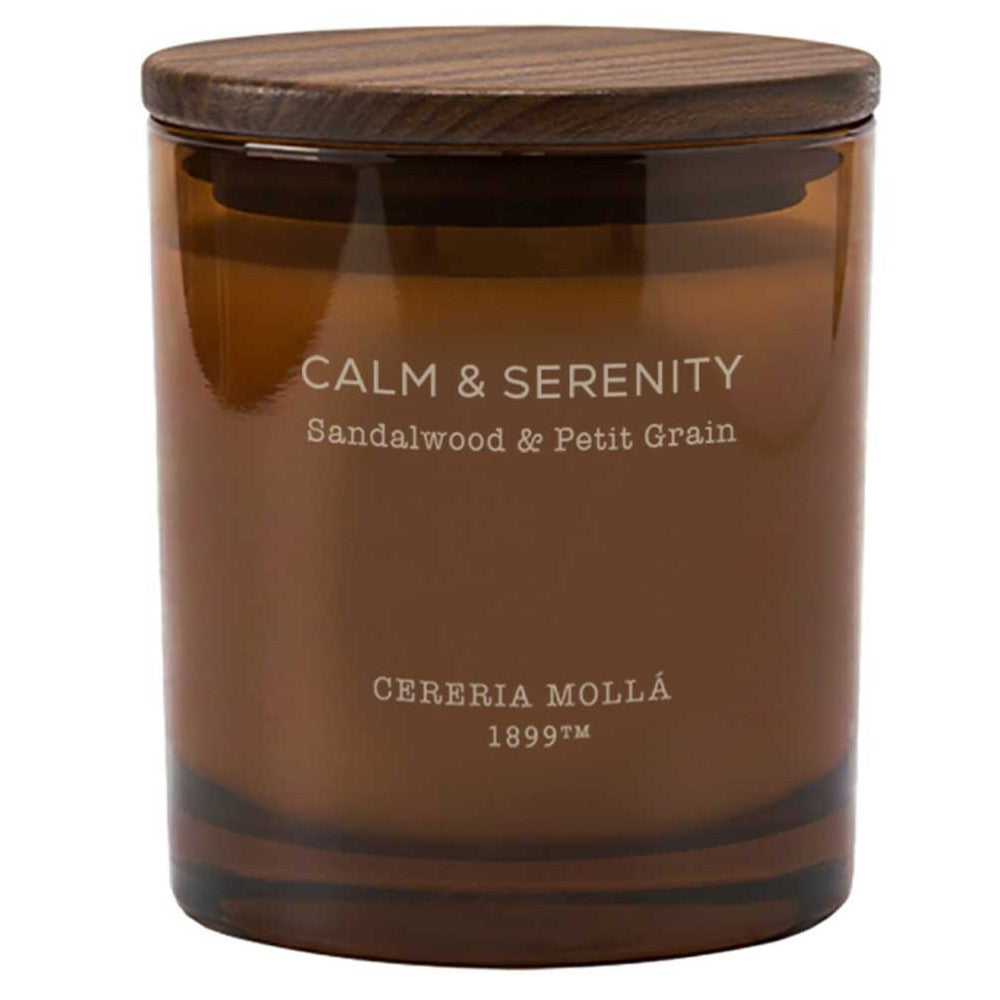 Cereria Molla - Calm & Serenity (Sandalwood & Petitgrain Lime) 2 Wick Candle