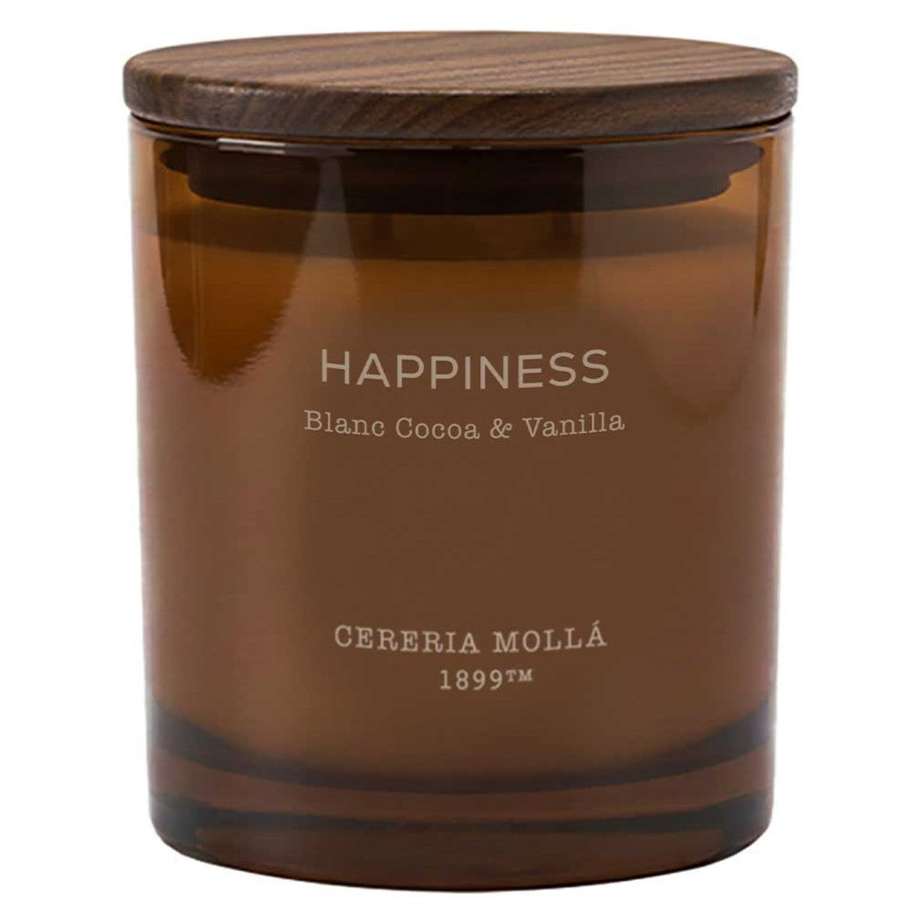 Cereria Molla - Happiness (Blanc Cocoa & Vanilla) 2 Wick Candle