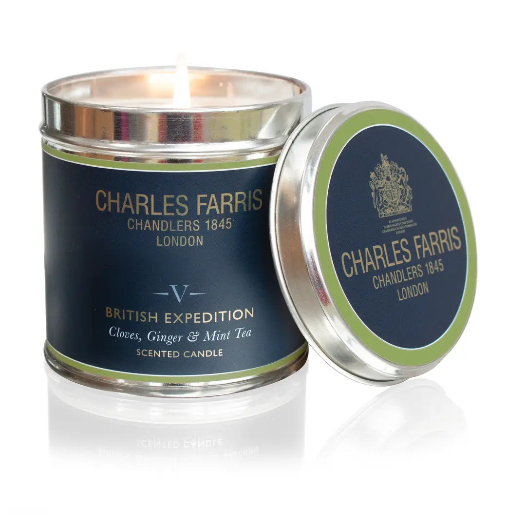 Charles Farris - British Expedition Tin Candle