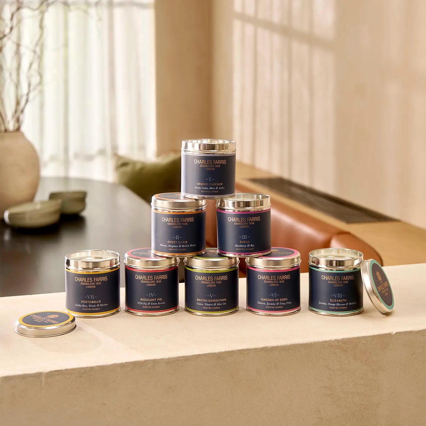 Charles Farris - British Expedition Tin Candle