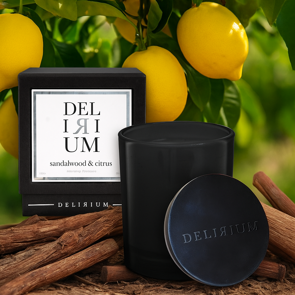 Delirium - Sandalwood & Citrus Candle