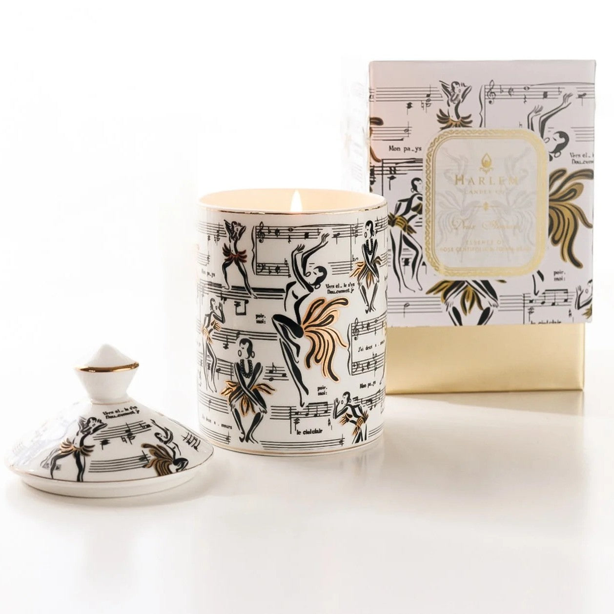 Harlem Candle Company - Deux Amours Josephine Ceramic Candle