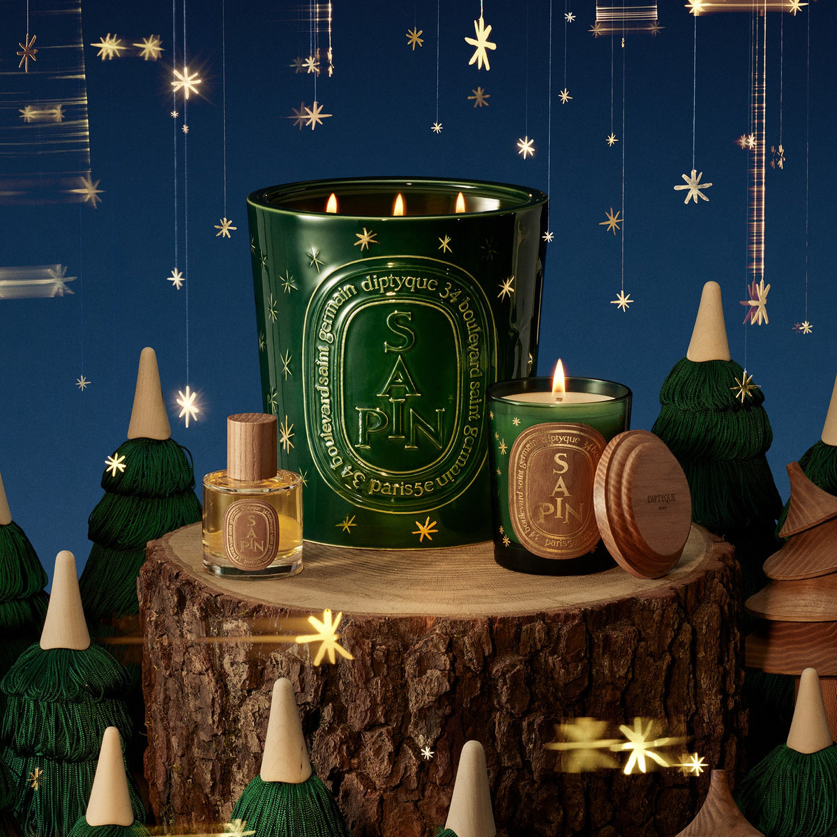 Diptyque - Sapine Very Large 5 Wick Candle 1500g (Pine Tree)