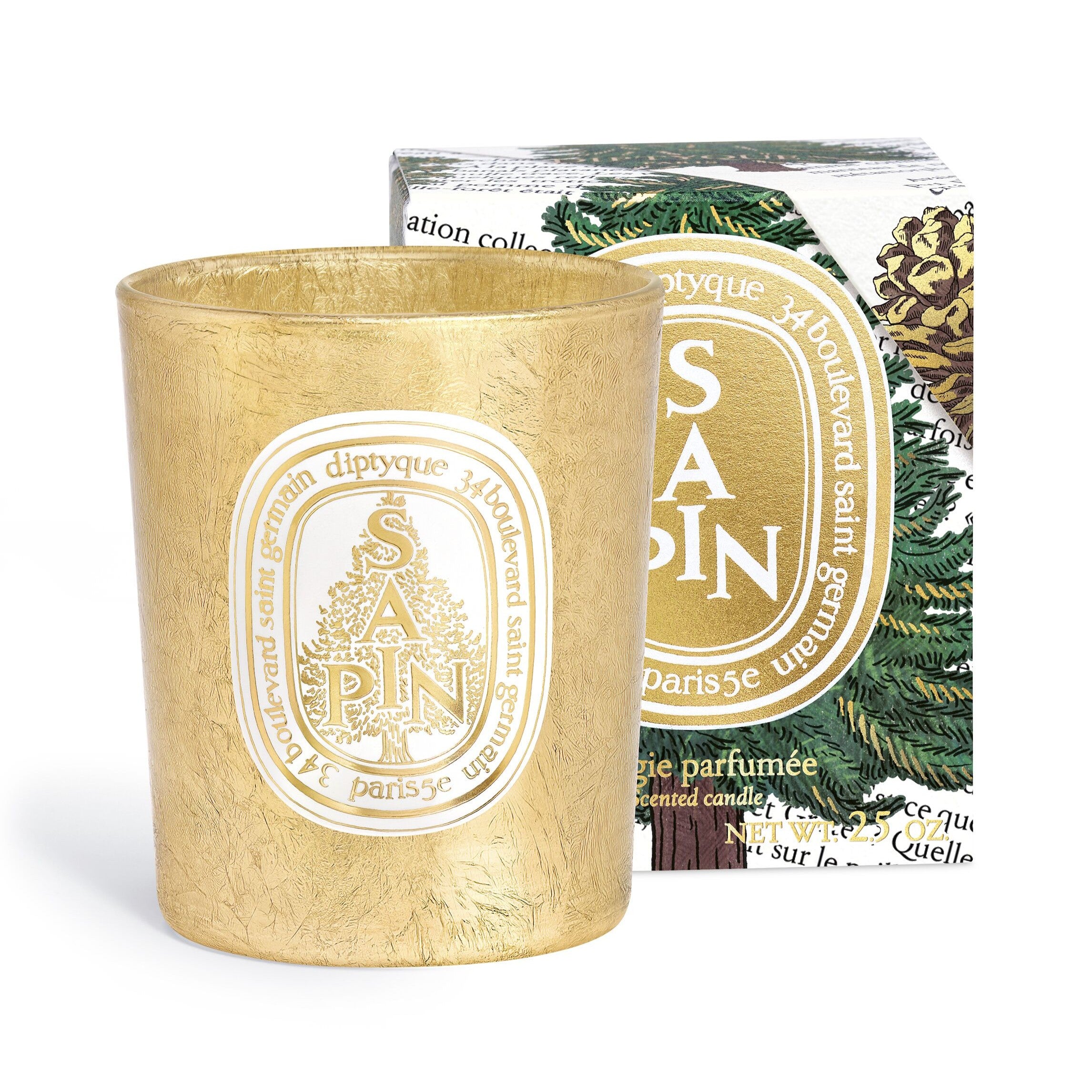【新品未使用】 diptyque SAPIN ミニキャンドル　サパン　35g4個 Diptyque - Sapine Mini Candle (Pine Tree) | Candle Delirium