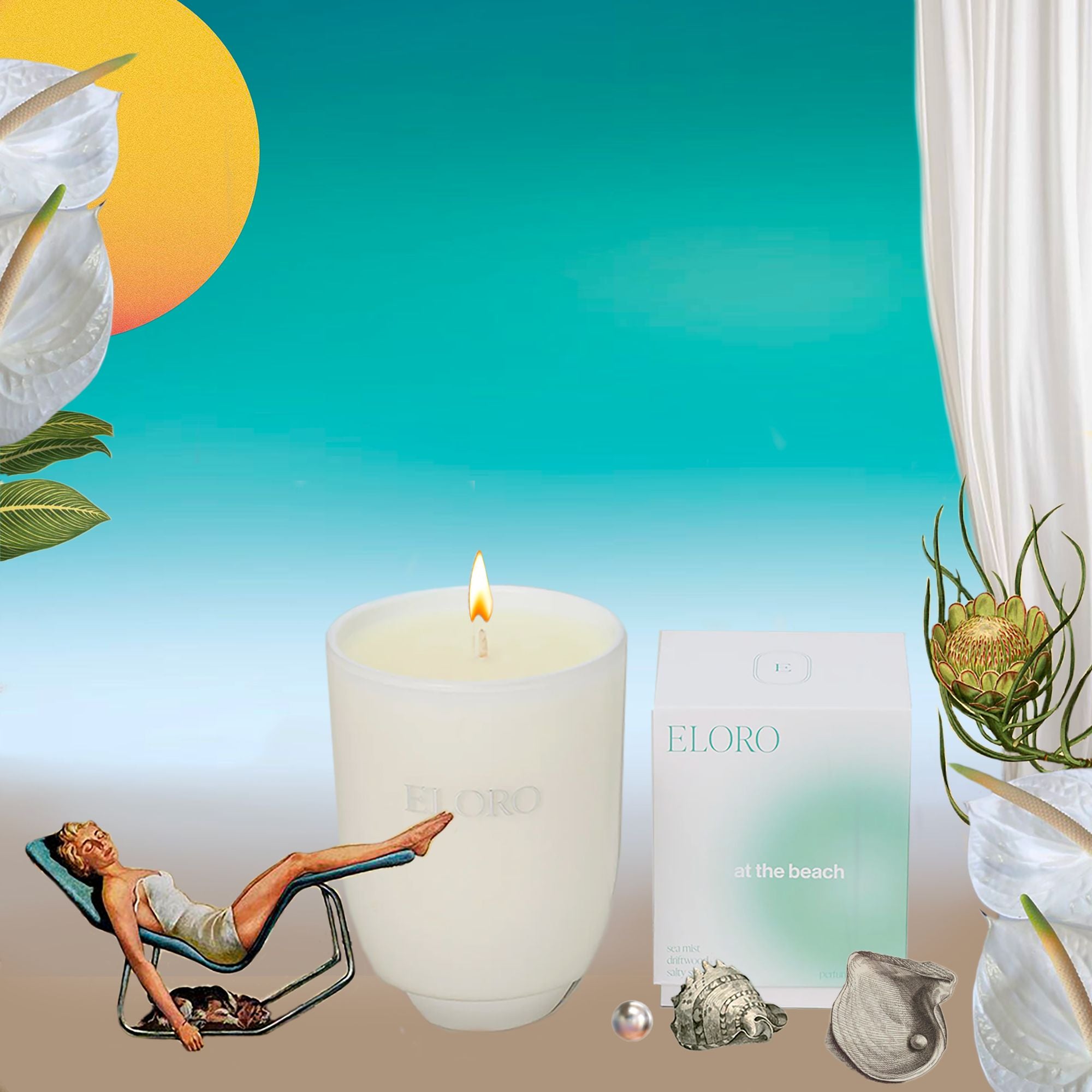 Eloro - At The Beach Candle