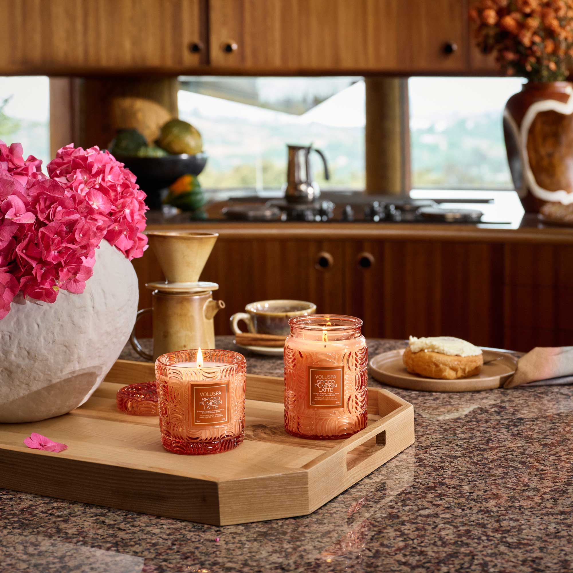 Voluspa - Spiced Pumpkin Latte Large Jar Candle