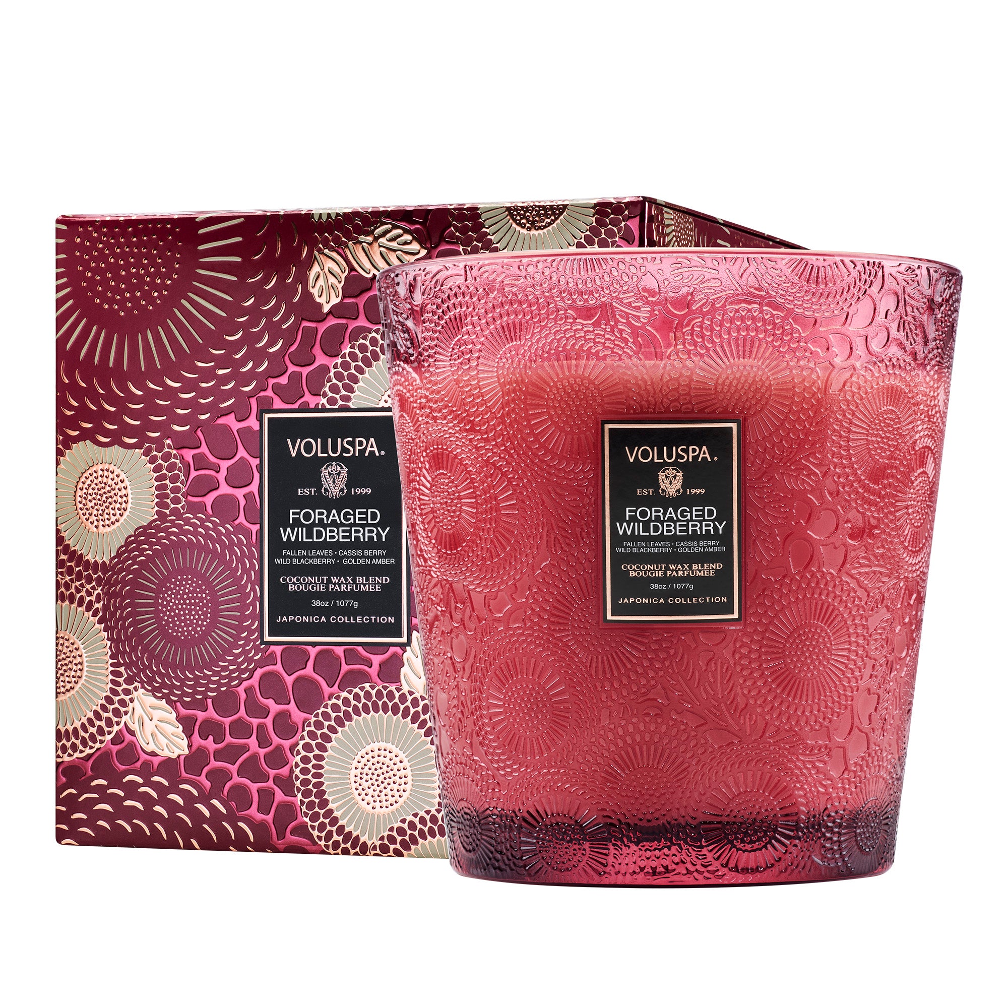 Voluspa - Foraged Wildberry 3 Wick Hearth Candle