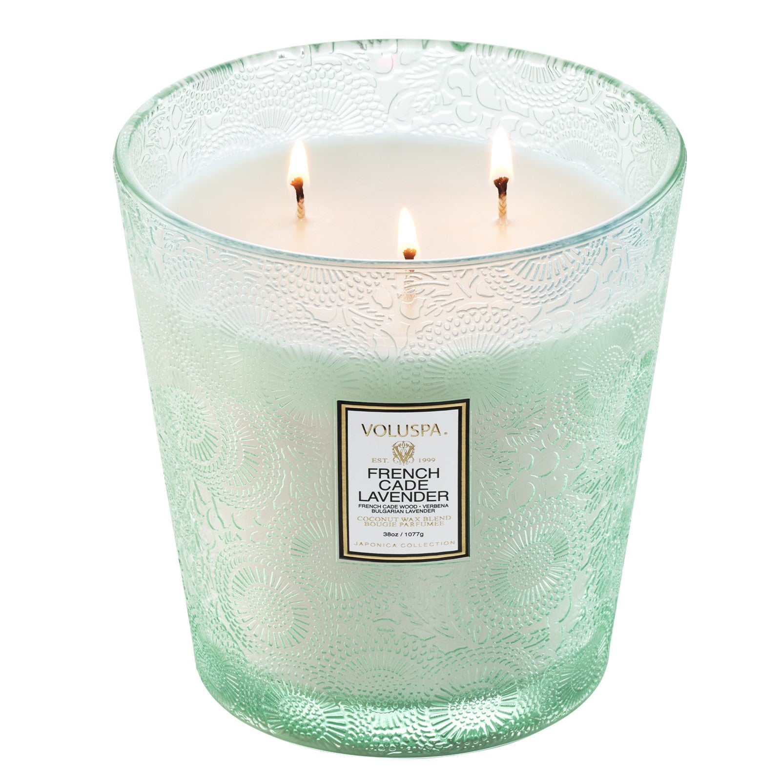 Voluspa - French Cade Lavender 3 Wick Hearth Candle
