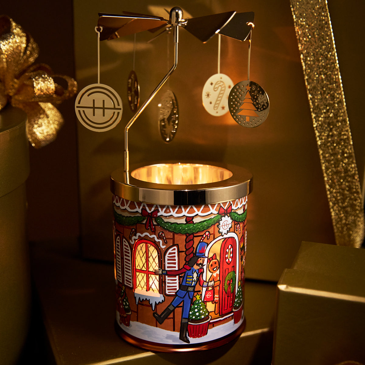 Glasshouse - Christmas Candle Carousel