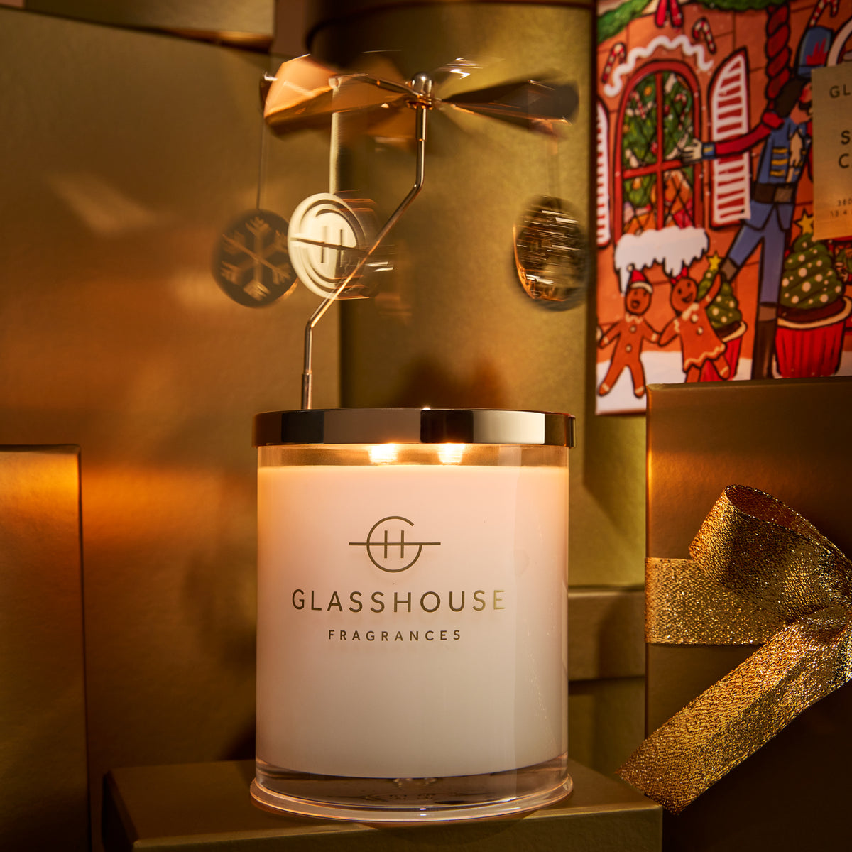 Glasshouse - Christmas Candle Carousel