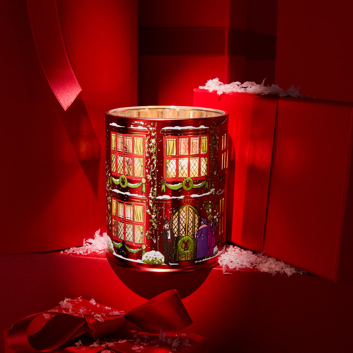 Glasshouse - Night Before Christmas Large Candle