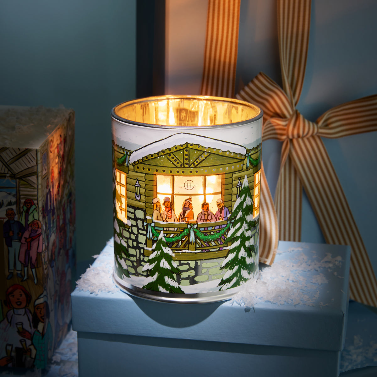 Glasshouse - White Christmas Candle