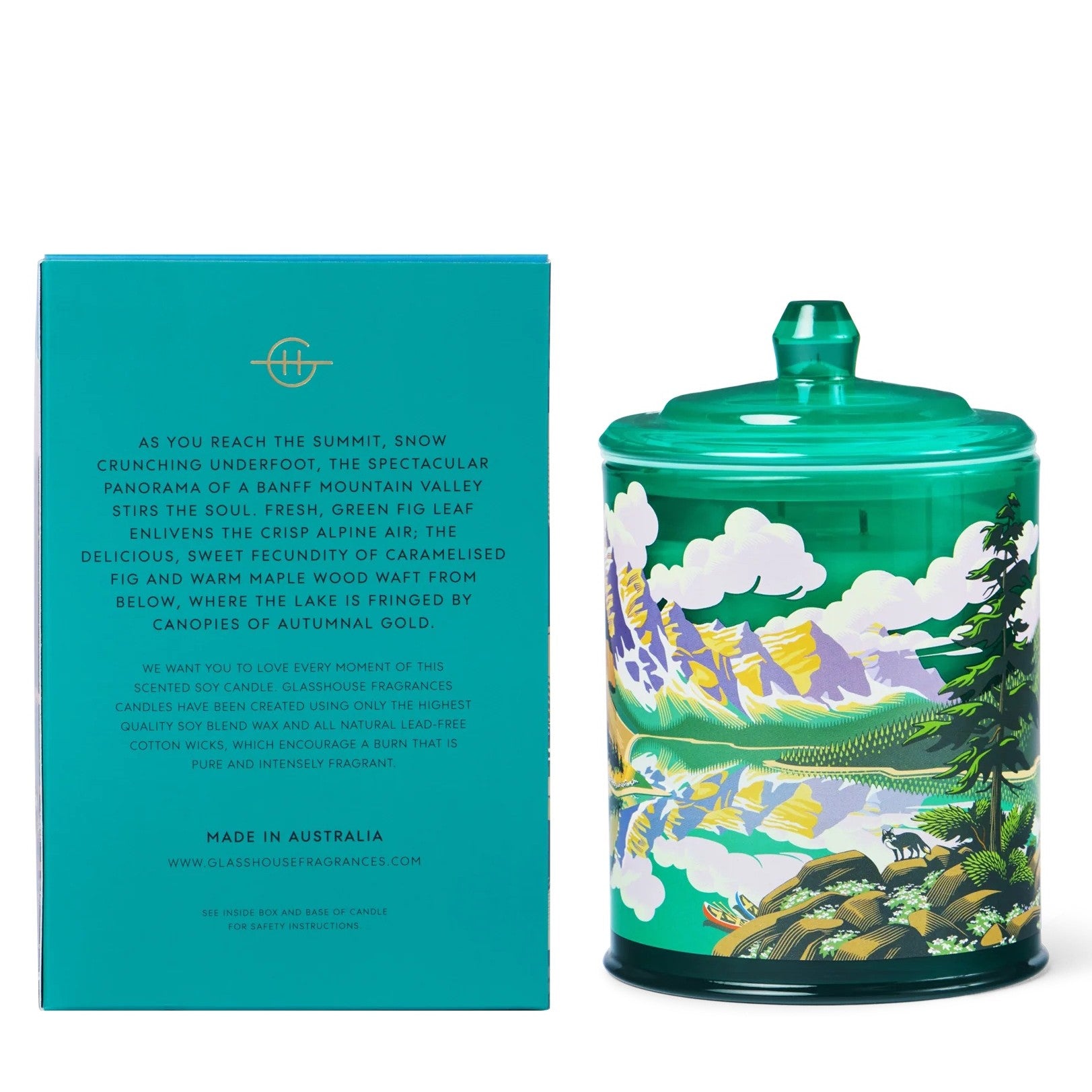 Glasshouse - Breathtaking Banff Candle