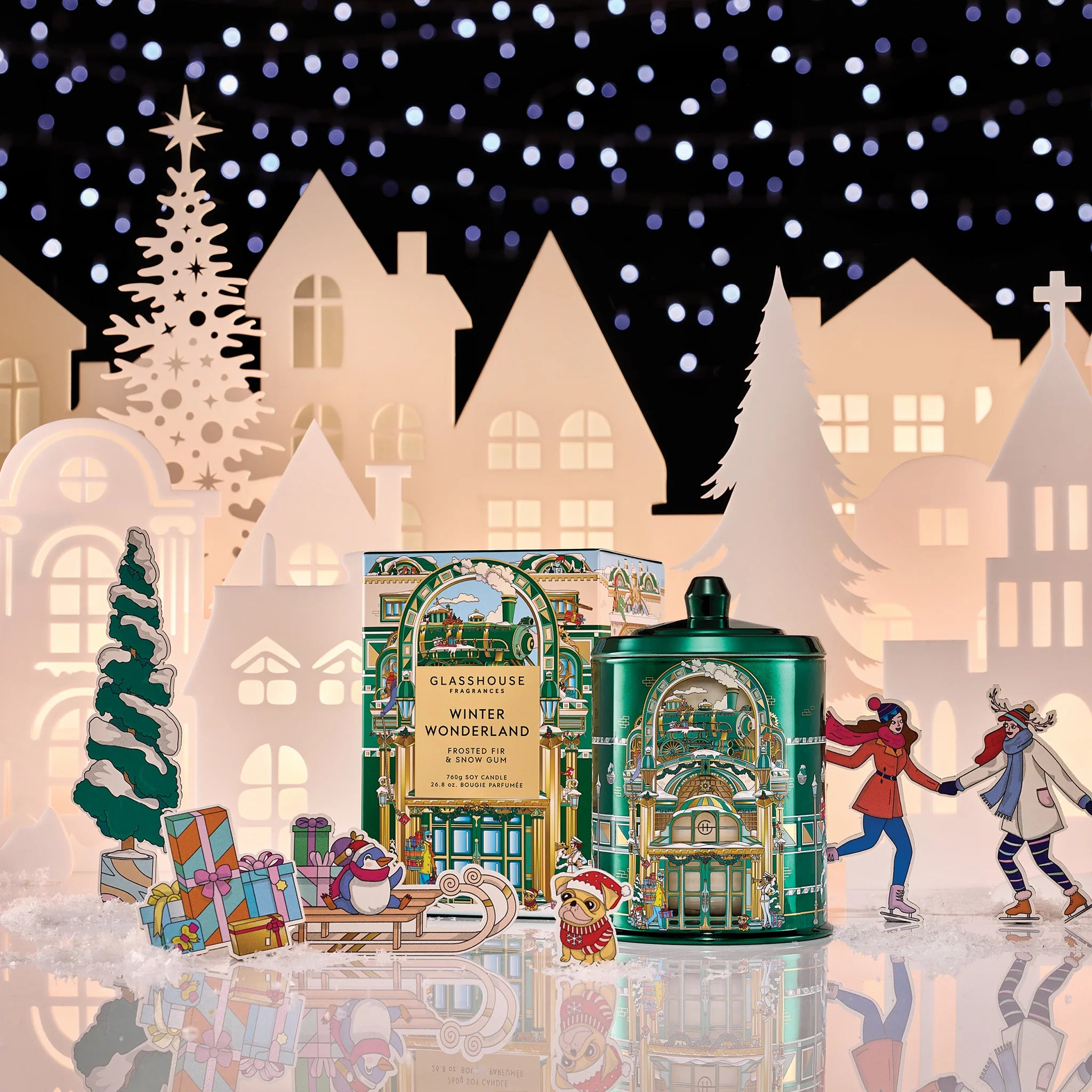 Glasshouse - Winter Wonderland Large Candle