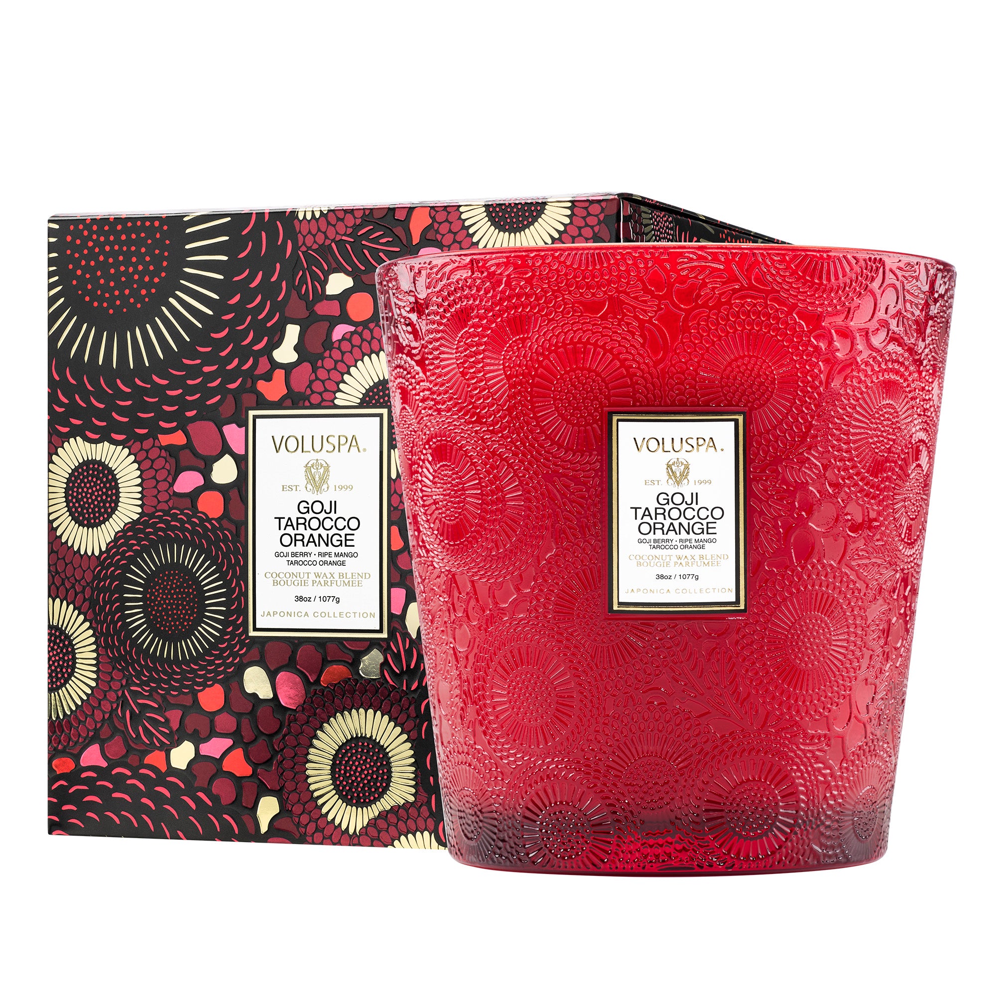 Voluspa - Goji Tarocco Orange 3 Wick Hearth Candle
