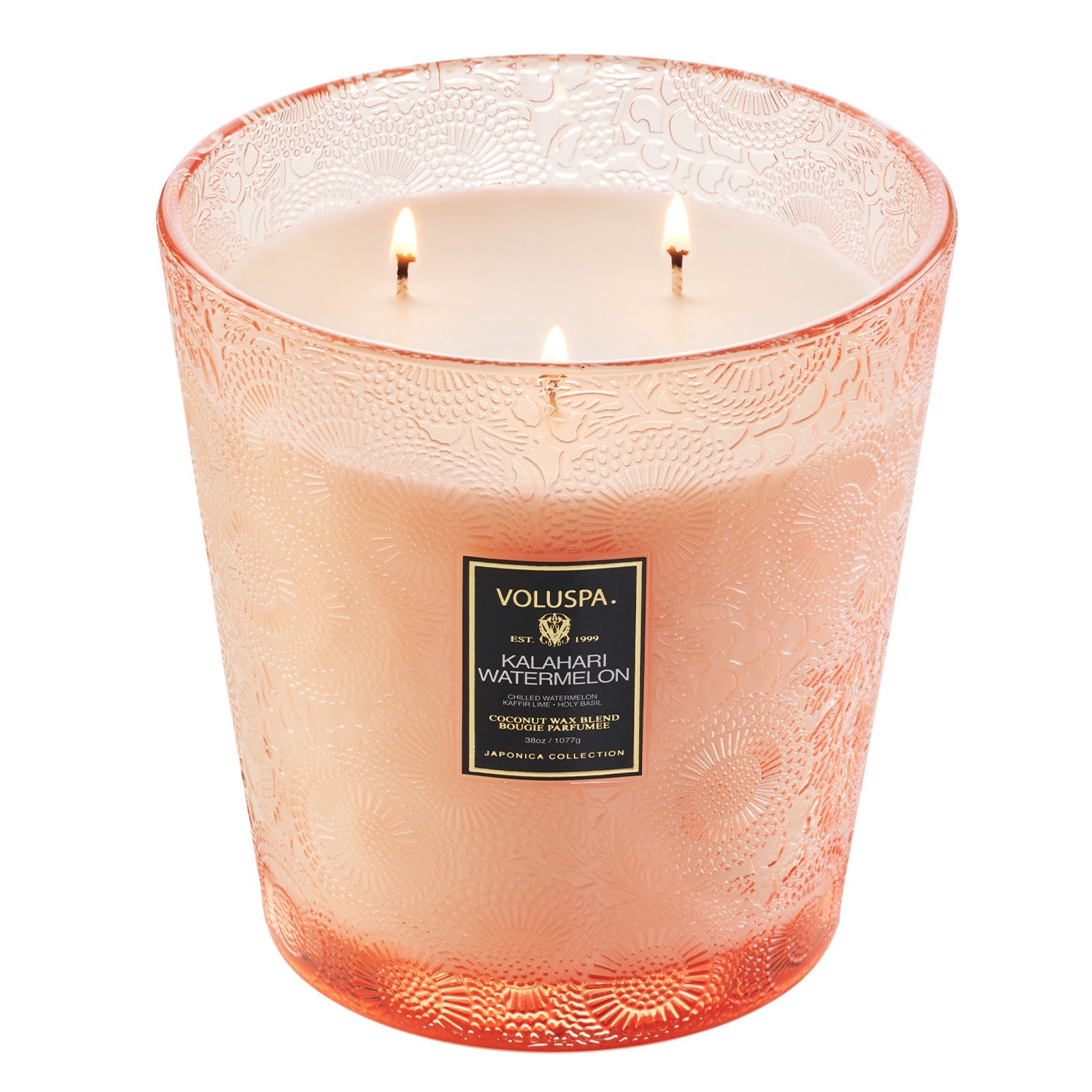 Voluspa - Kalahari Watermelon 3 Wick Hearth Candle