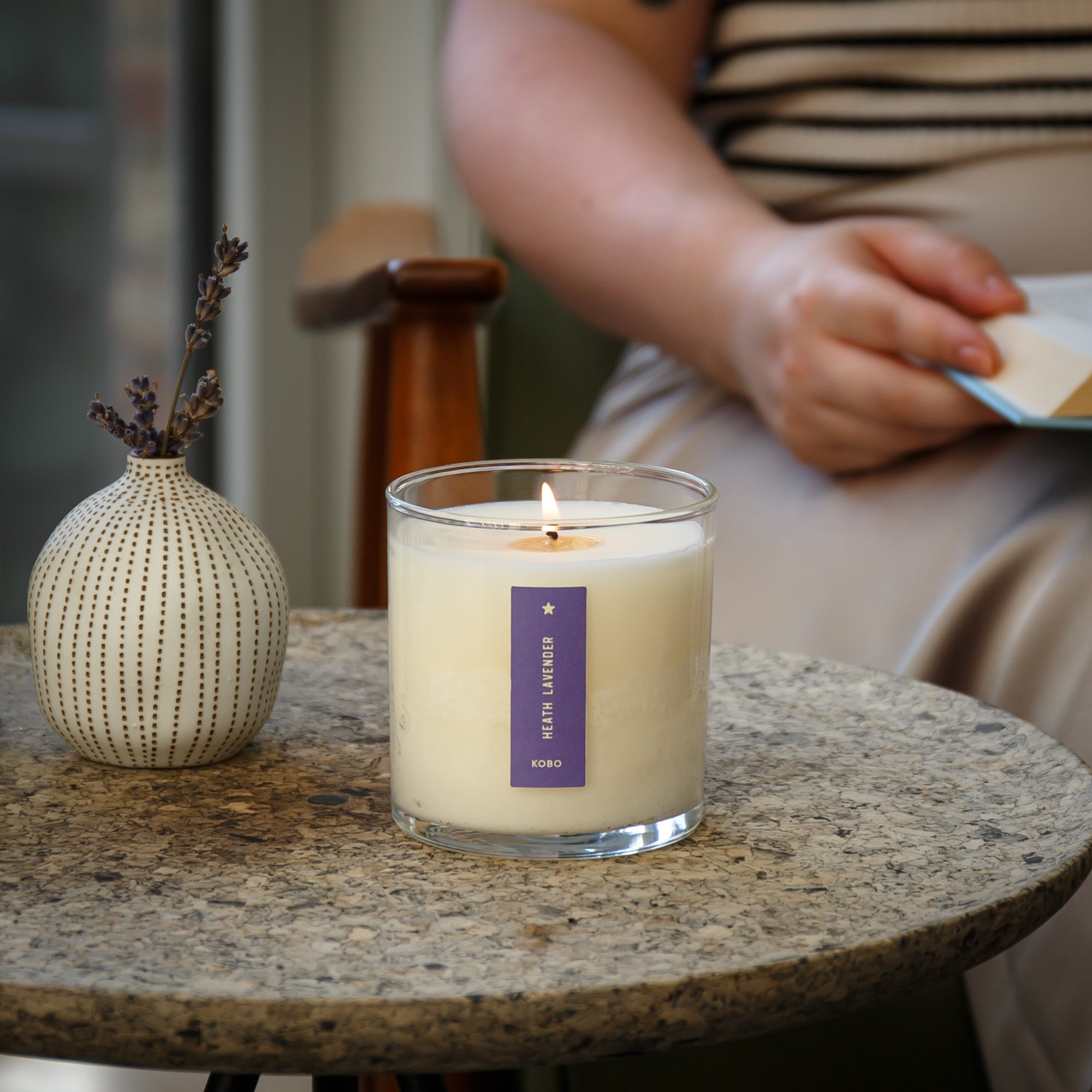 Kobo - Plant the Box Heath Lavender Candle