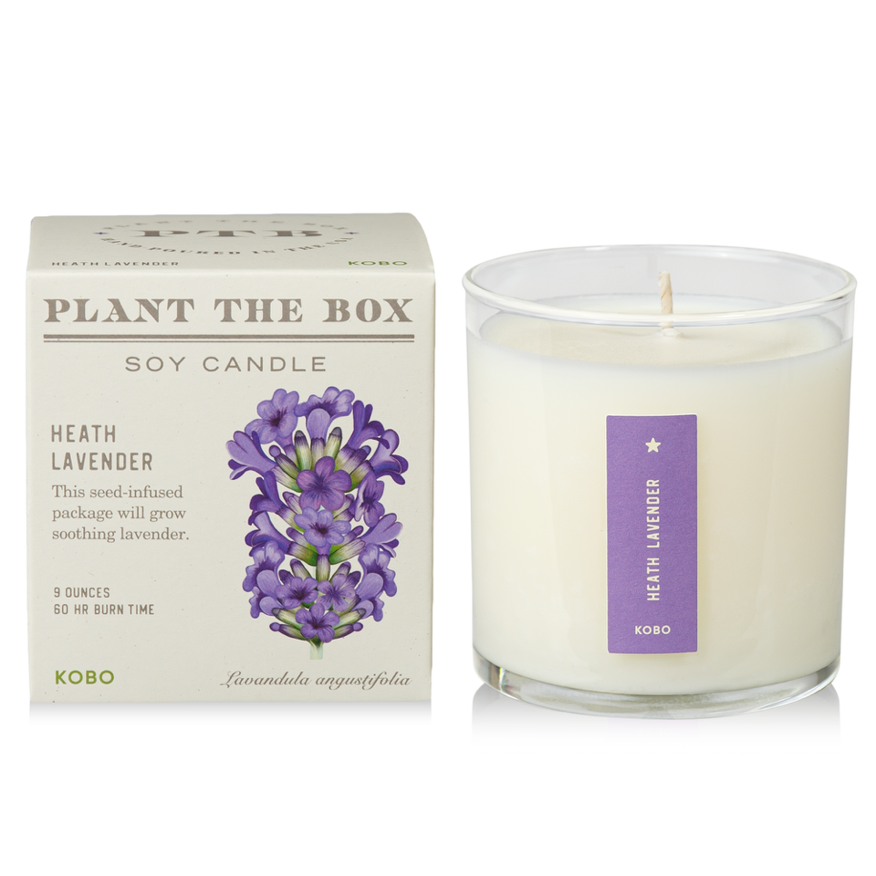 Kobo - Plant the Box Heath Lavender Candle