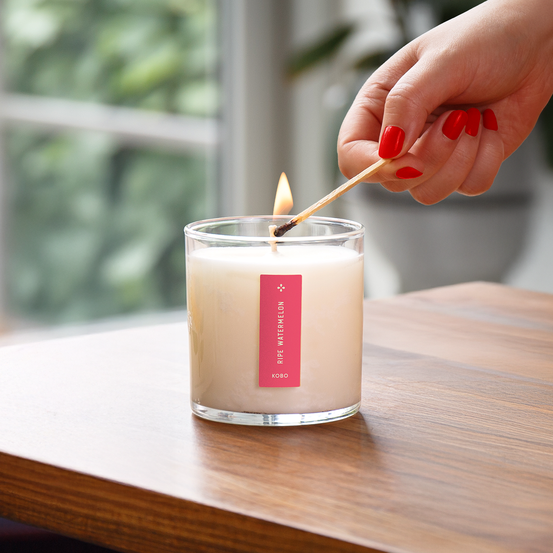 Kobo - Plant the Box Ripe Watermelon Candle