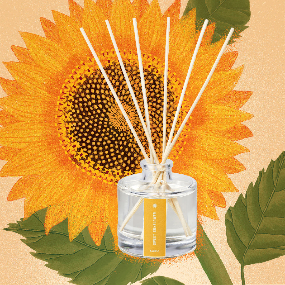 Kobo - Plant the Box Sweet Sunflower Diffuser