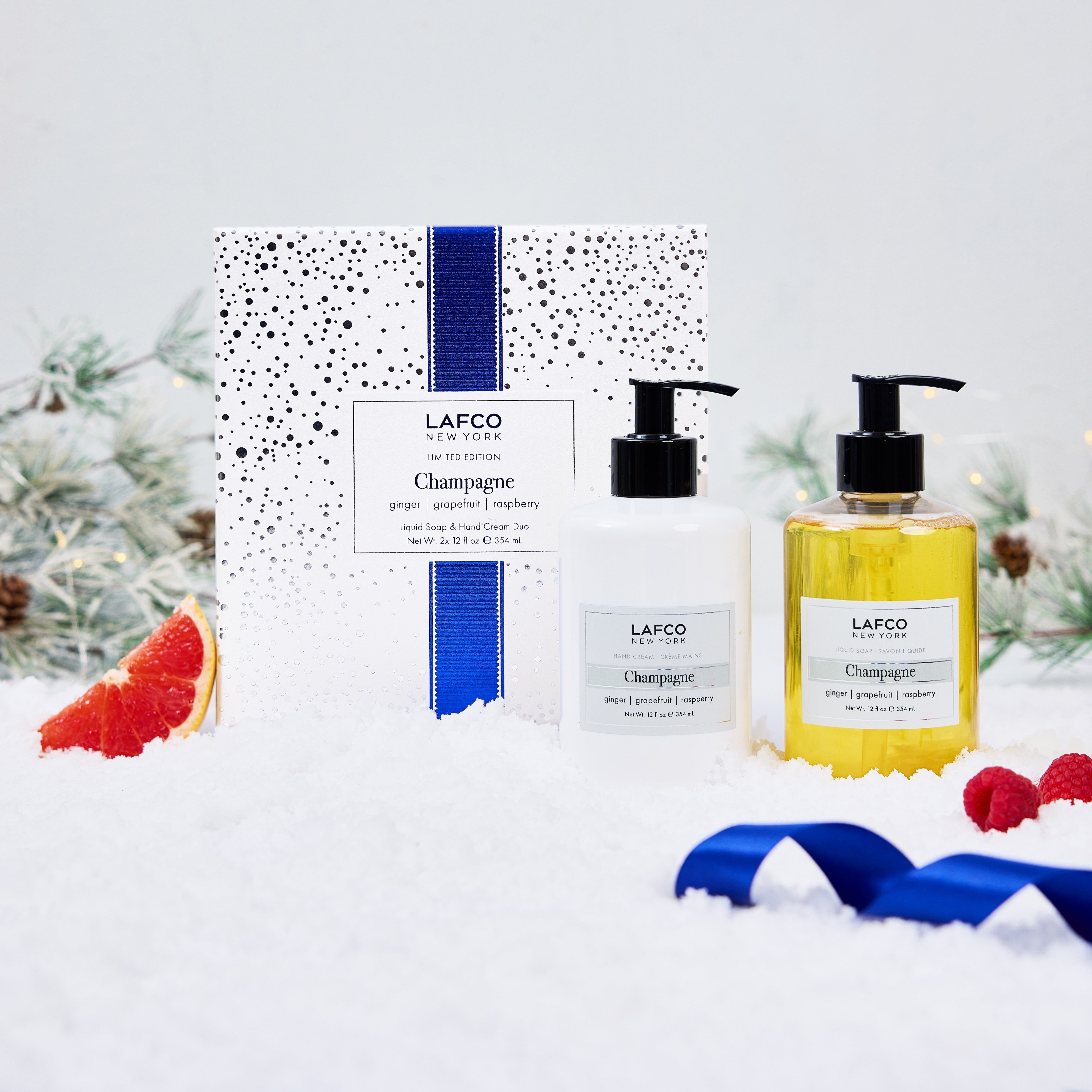 LAFCO - Champagne (Penthouse) Holiday Hand Care Duo