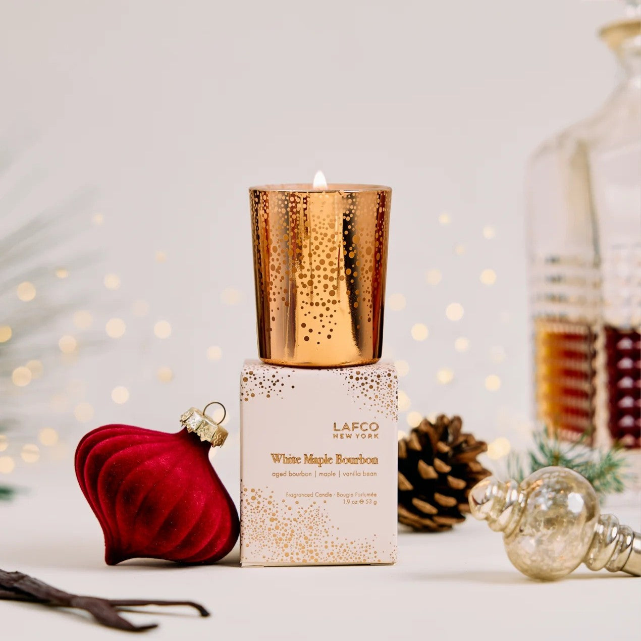 LAFCO - White Maple Bourbon Votive Candle
