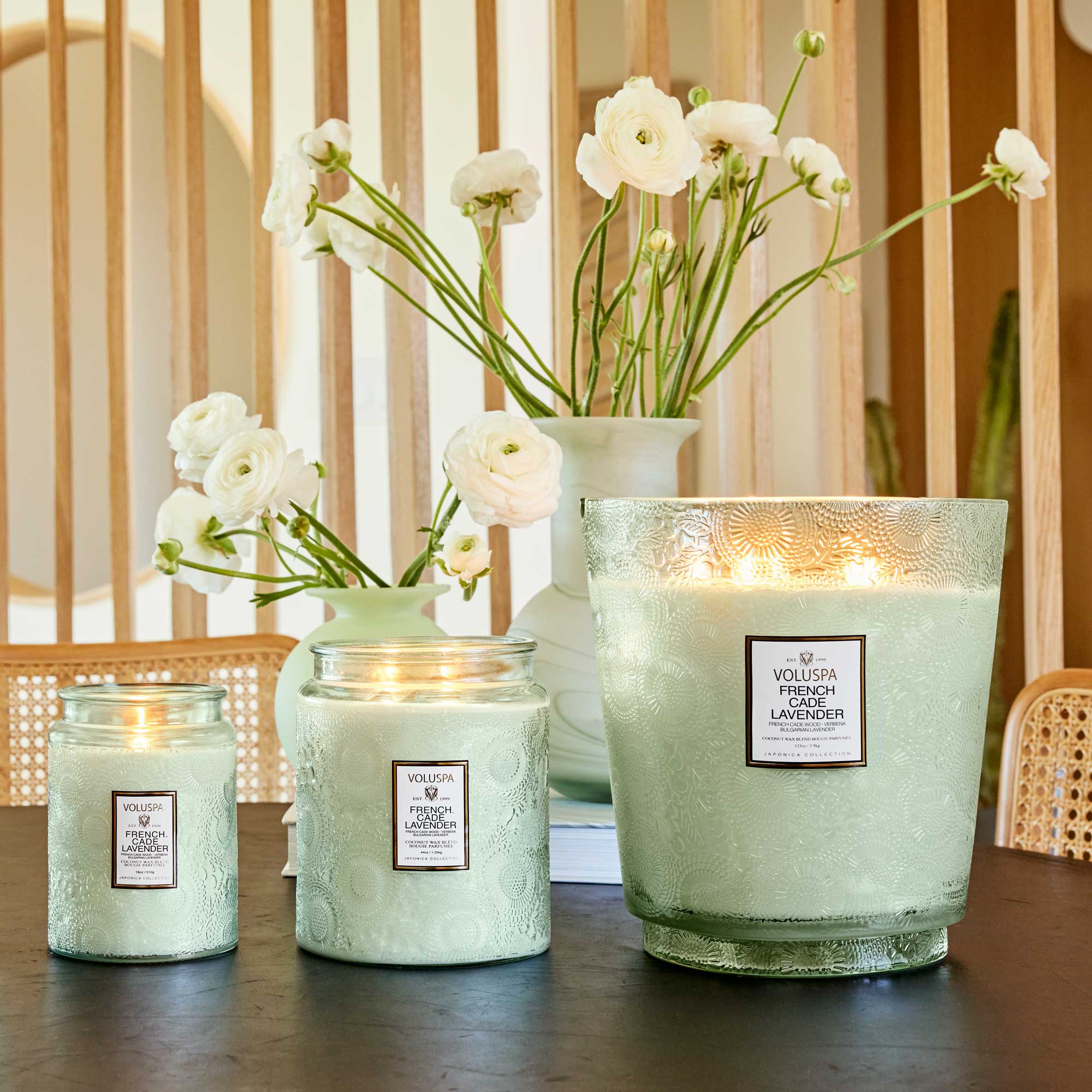 Voluspa - French Cade & Lavender 5 Wick Hearth Candle