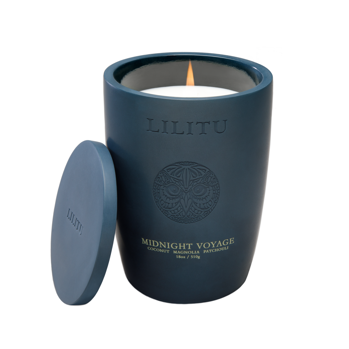 Lilitu - Midnight Voyage Ceramic Candle