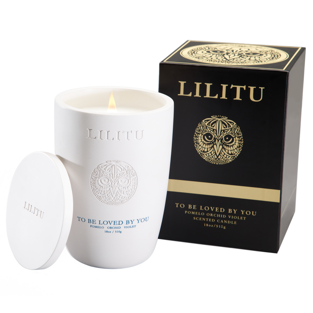 Lilitu - To Be Loved Ceramic Candle