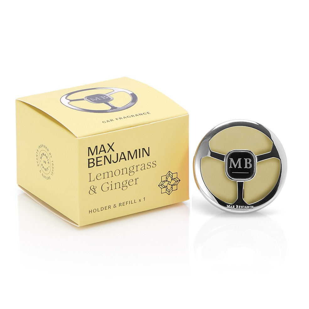 Max Benjamin - Lemongrass & Ginger Car Diffuser