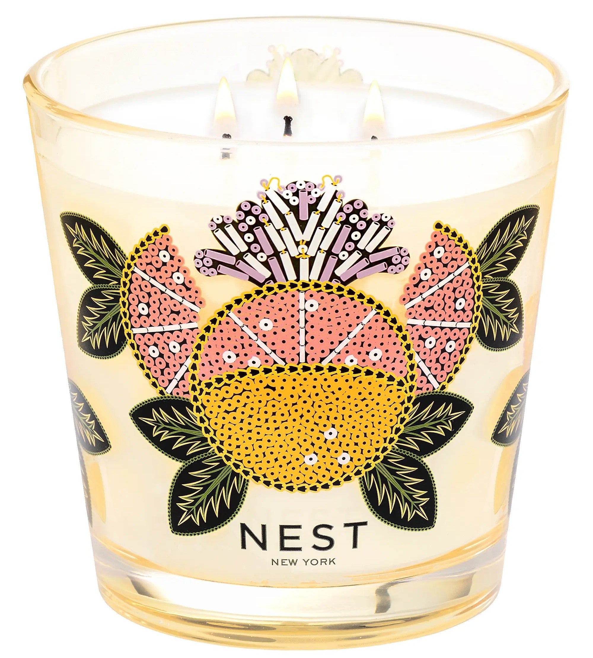Nest - Grapefruit Decorative 3 Wick Candle
