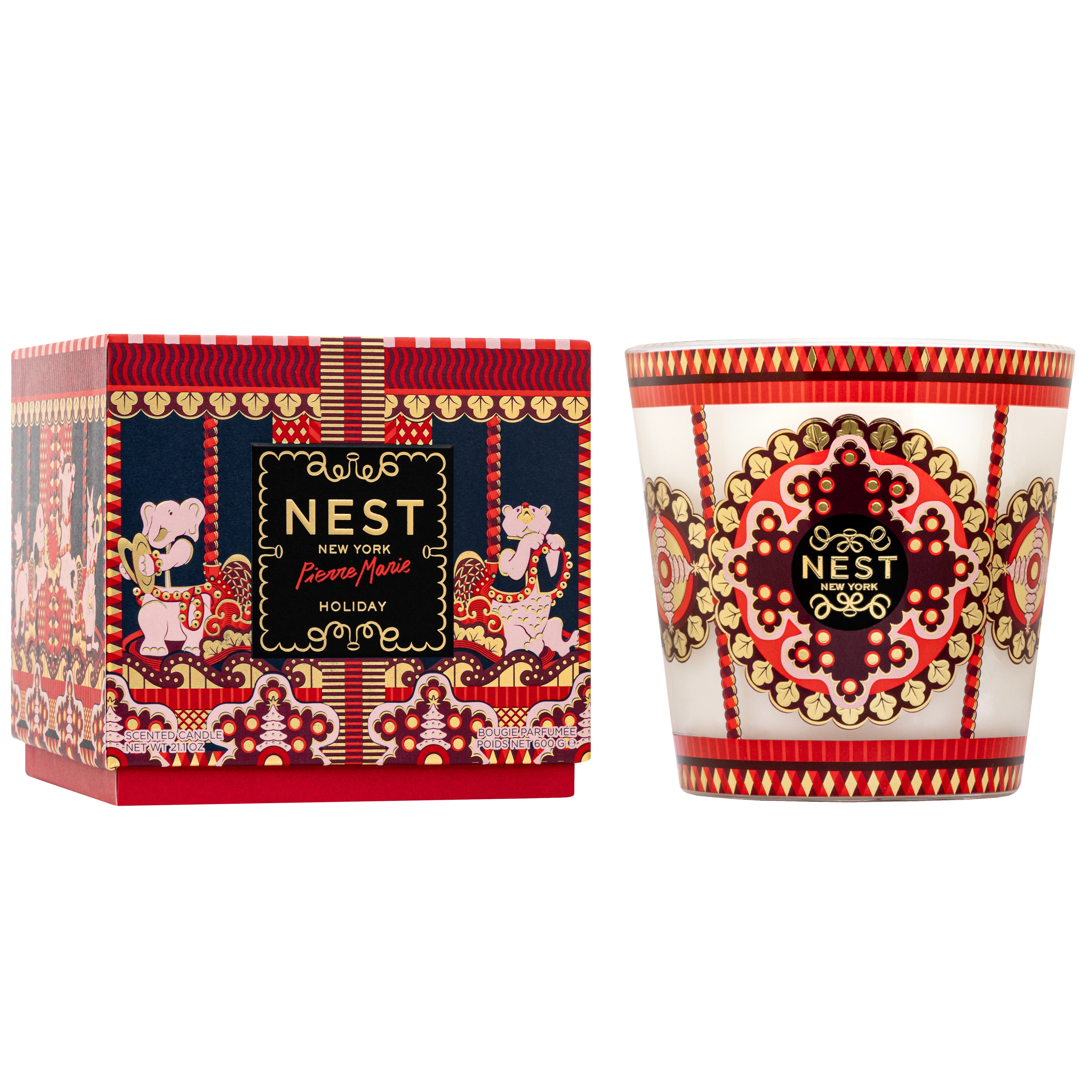 Nest - Holiday x Pierre Marie 3 Wick Candle
