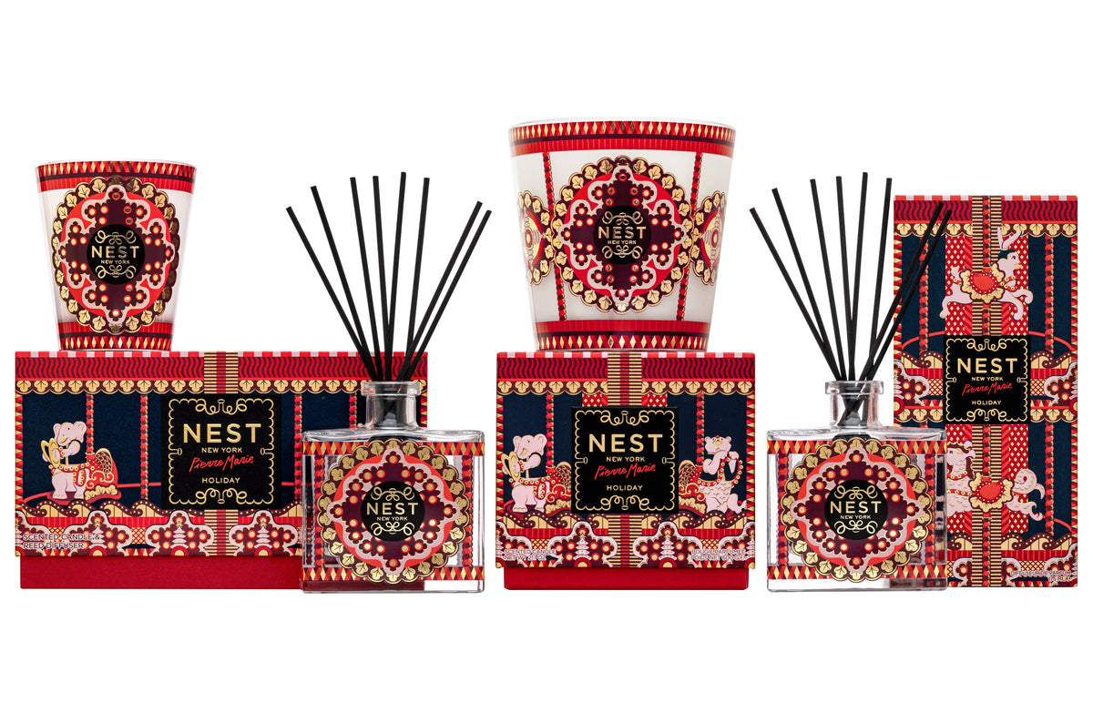 Nest - Holiday x Pierre Marie Candle & Diffuser Gift Set
