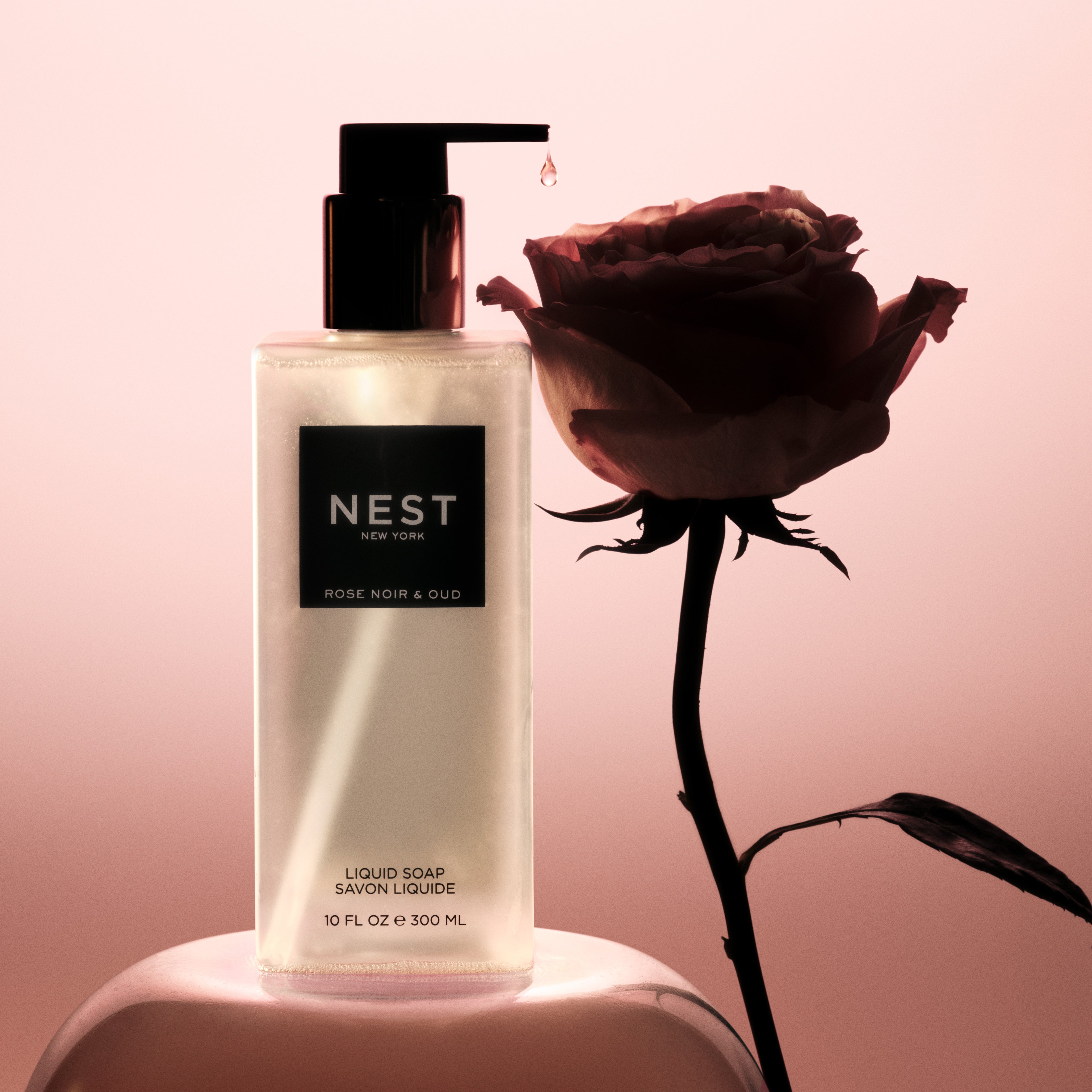 Nest - Rose Noir & Oud Liquid Soap