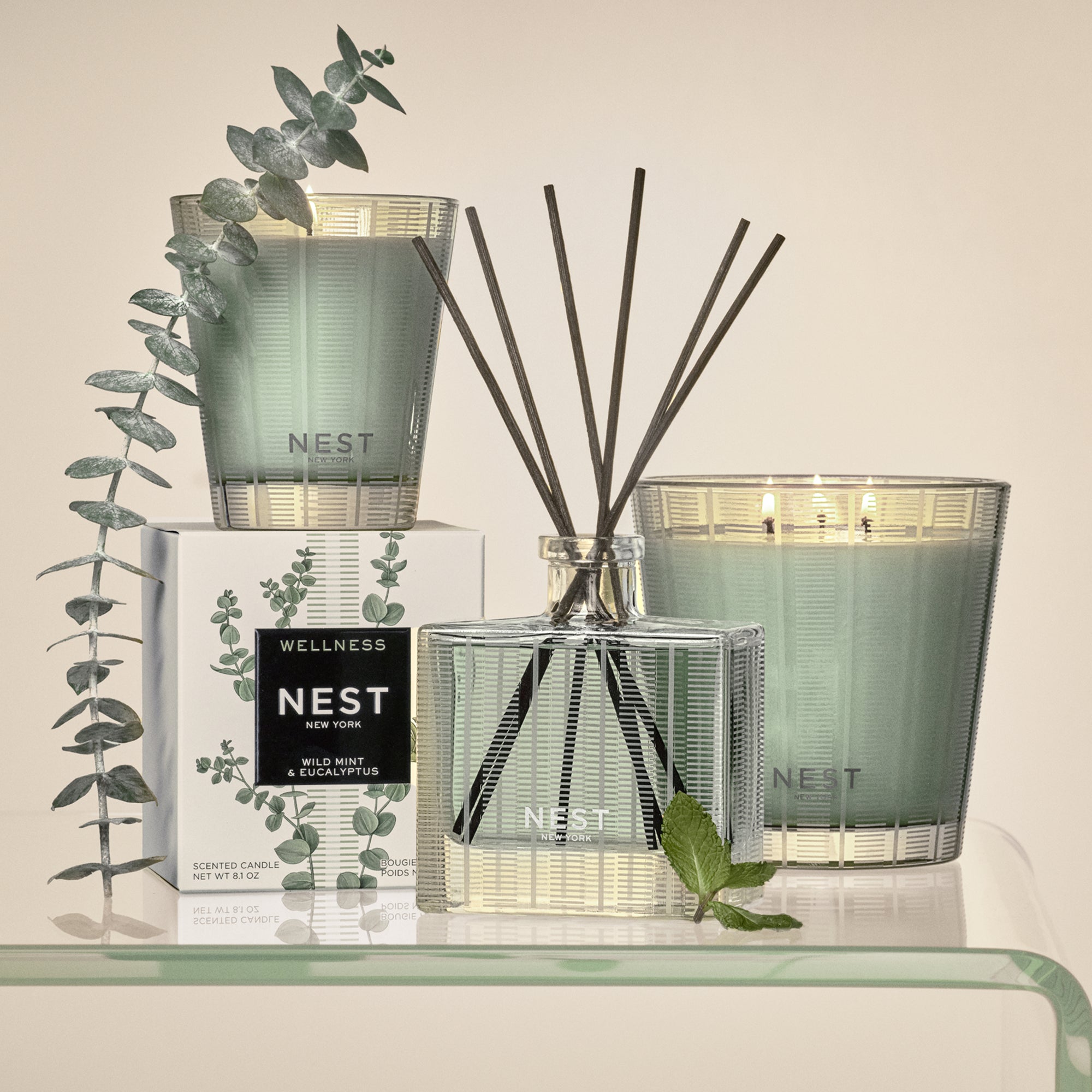 Nest - Wild Mint & Eucalyptus Diffuser