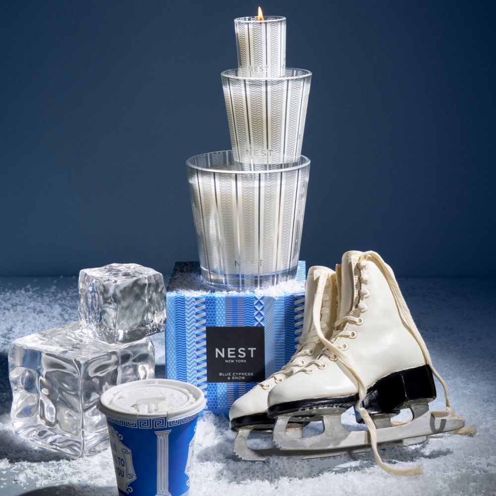 Nest - Blue Cypress & Snow 3 Wick Candle