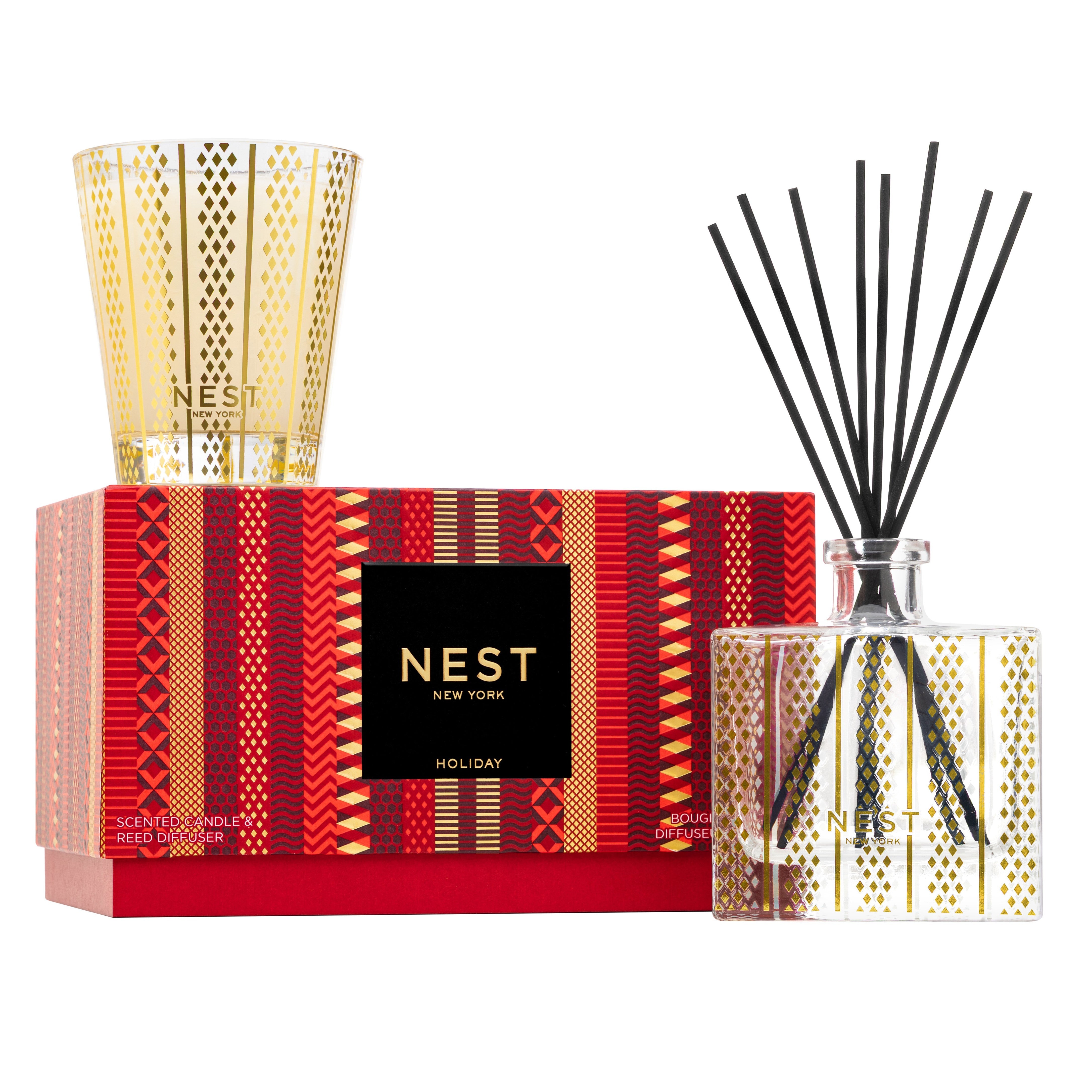 Nest - Holiday Classic Candle & Diffuser Gift Set