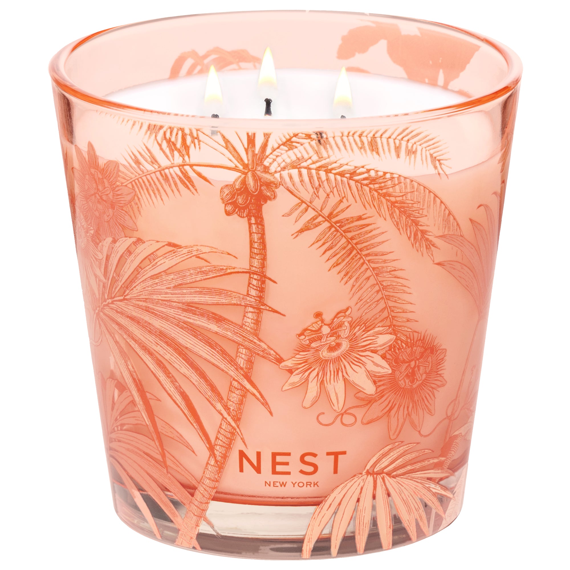 Nest - Something Tropical Decorative 3 Wick Candle