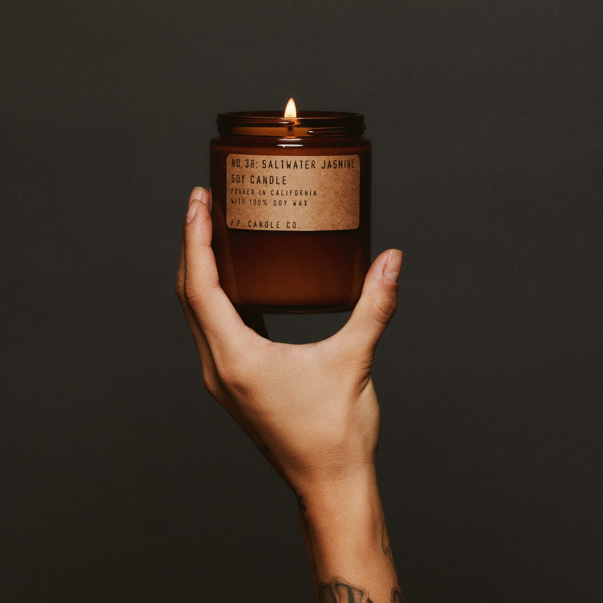 P.F. Candle Co. - Saltwater Jasmine Candle
