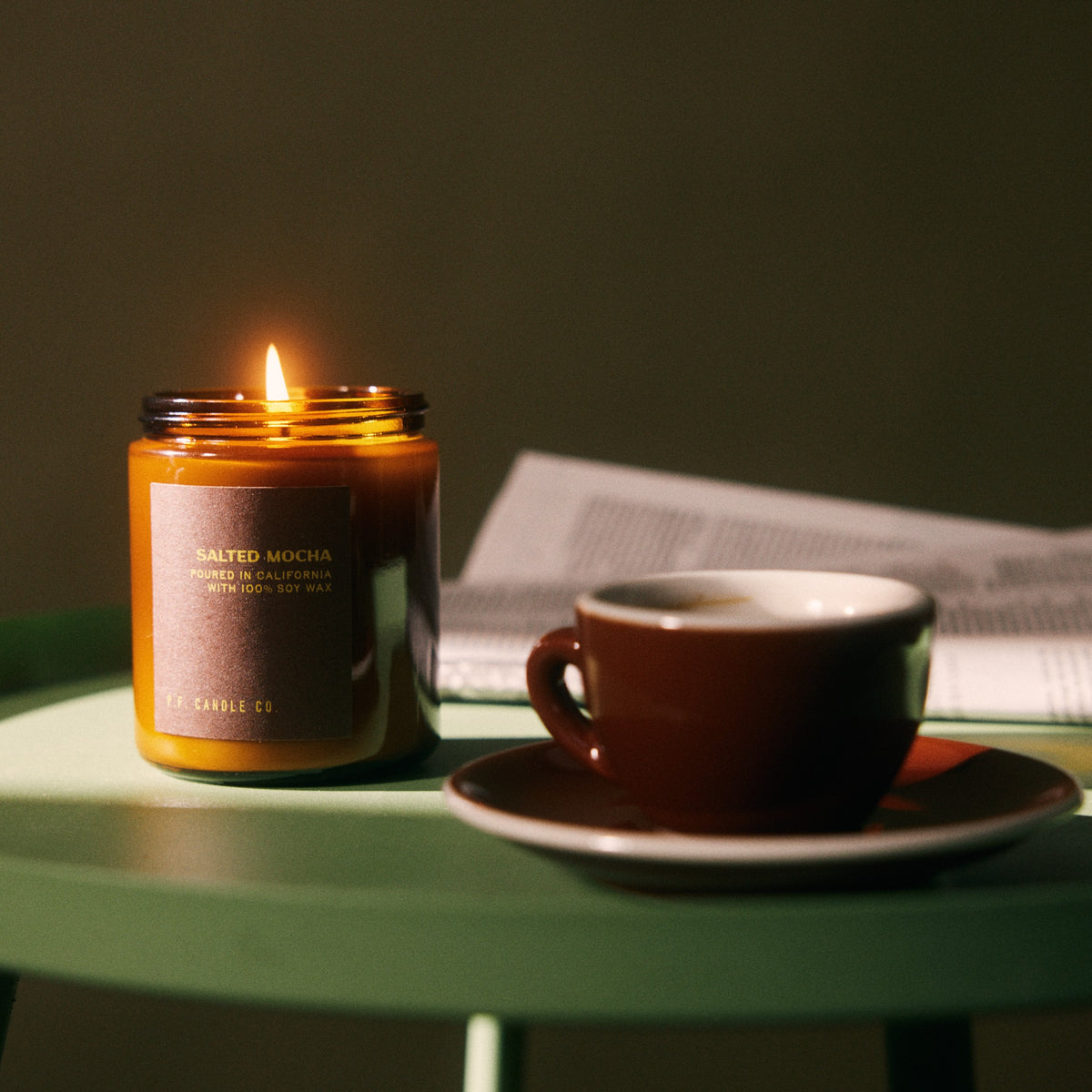 P.F. Candle Co. - Salted Mocha Candle