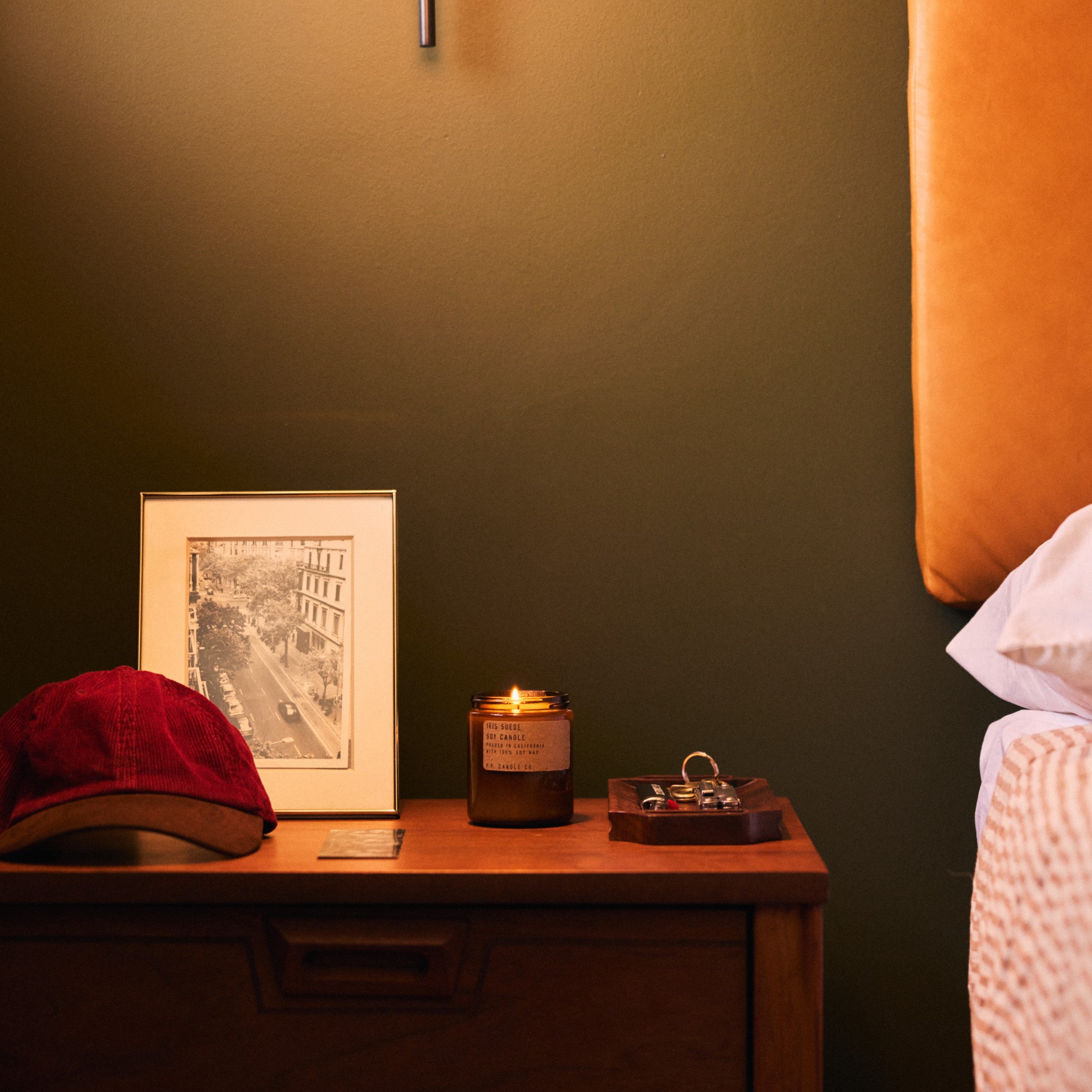 P.F. Candle Co. - Iris Suede Candle