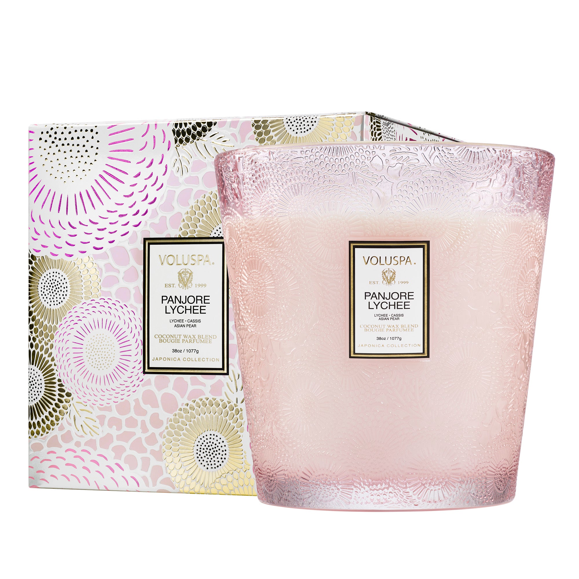 Voluspa - Panjore Lychee 3 Wick Hearth Candle