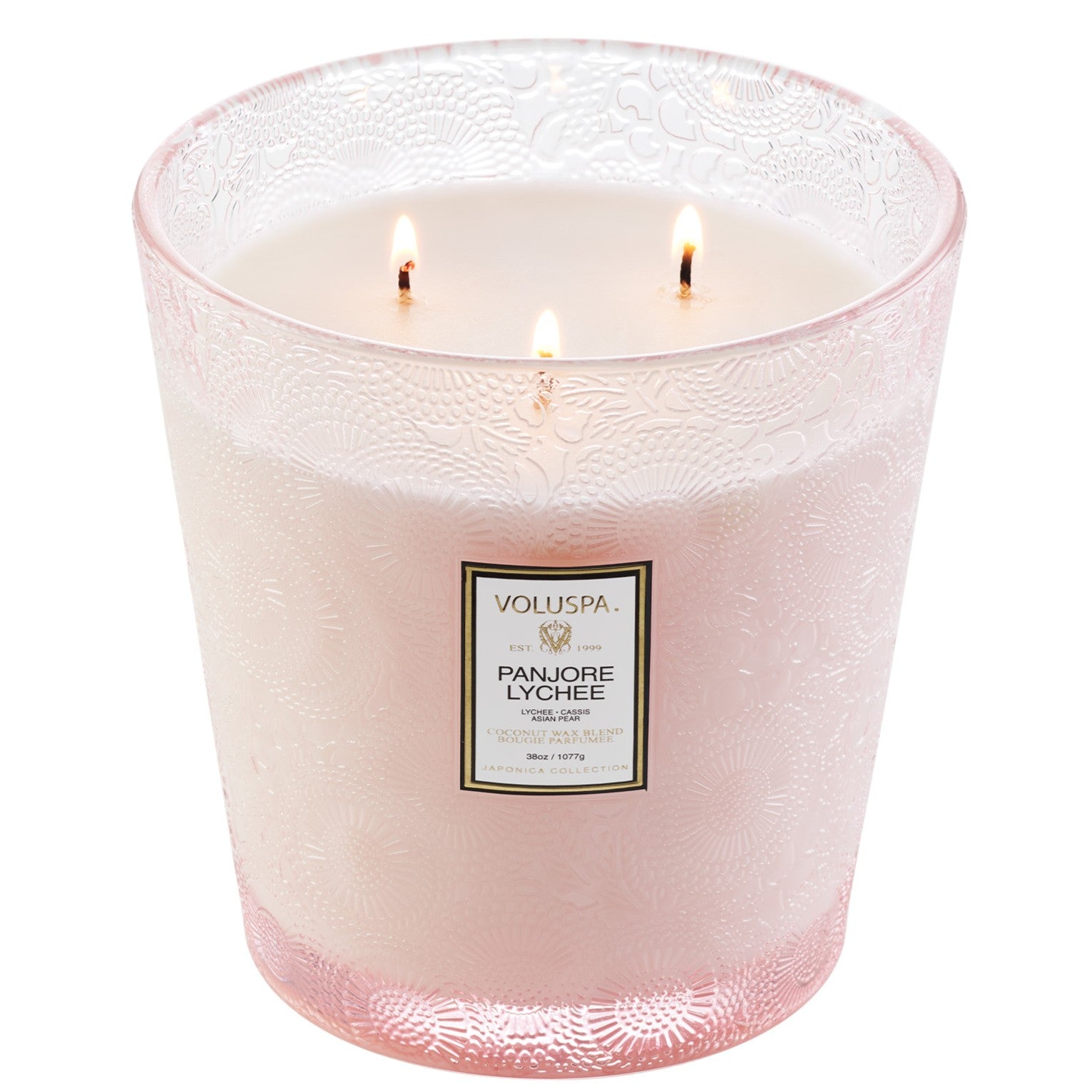 Voluspa - Panjore Lychee 3 Wick Hearth Candle