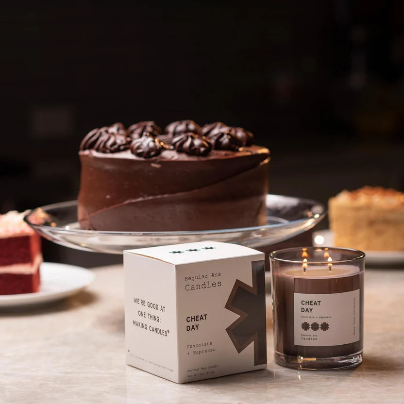 Regular Ass Candles - Wake Up Call (Coffee + Cocoa + Caramel) Candle