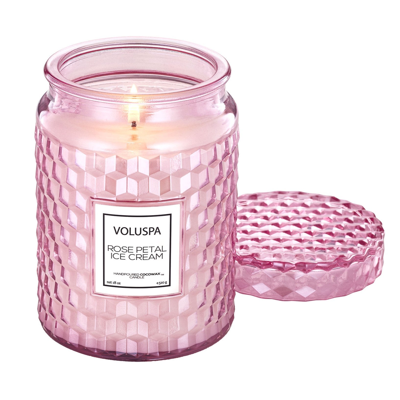 Voluspa - Rose Petal Ice Cream Large Jar Candle