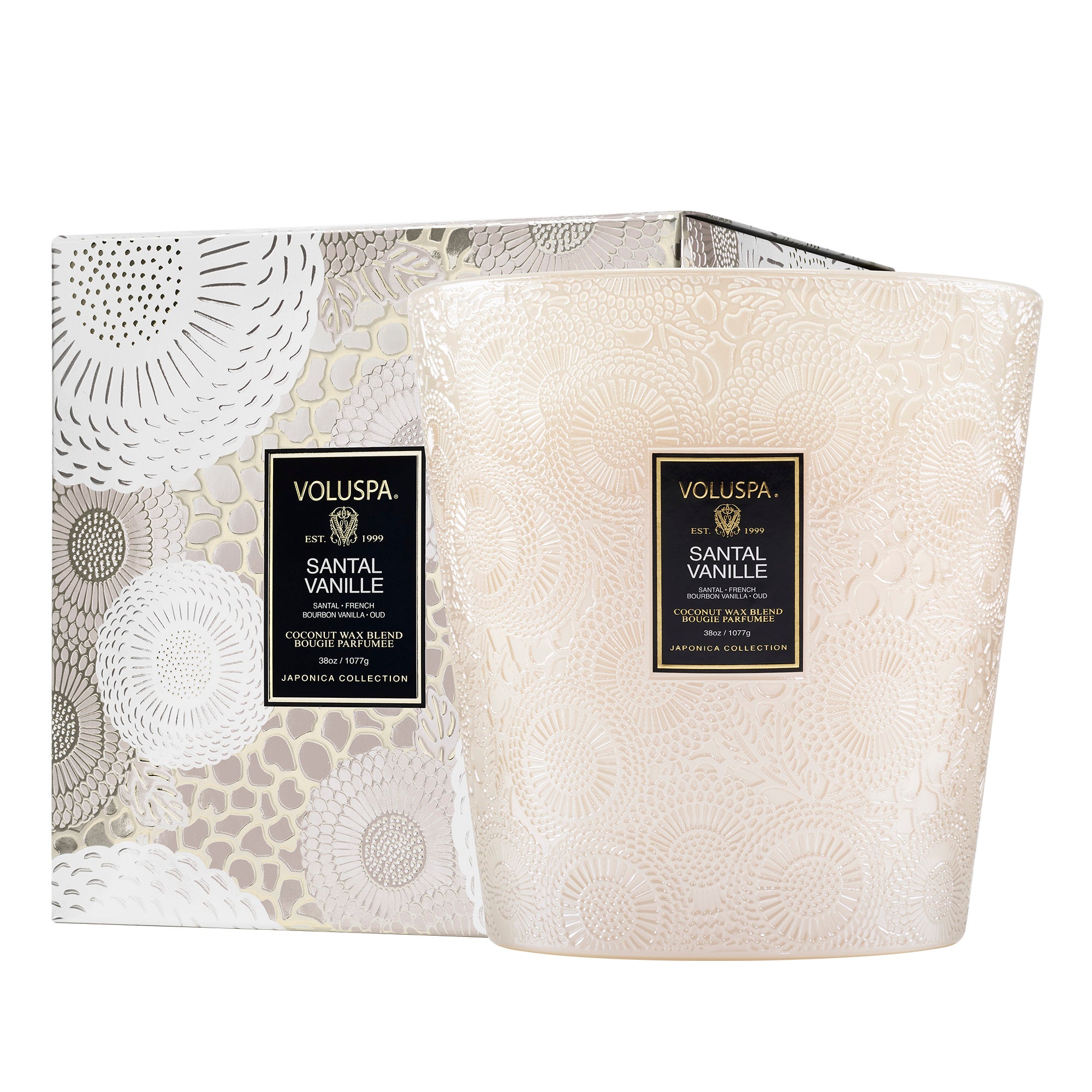 Voluspa - Santal Vanille 3 Wick Hearth Candle