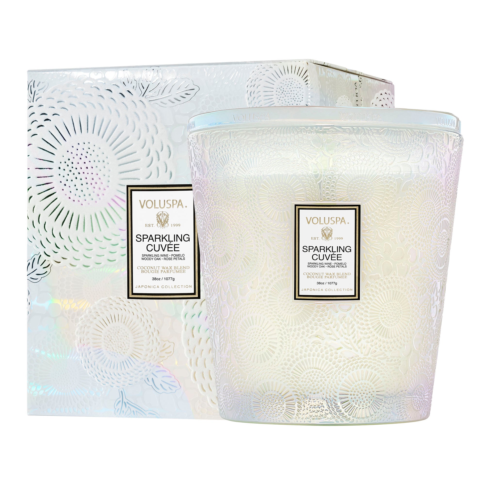 Voluspa - Sparkling Cuvee 3 Wick Hearth Candle