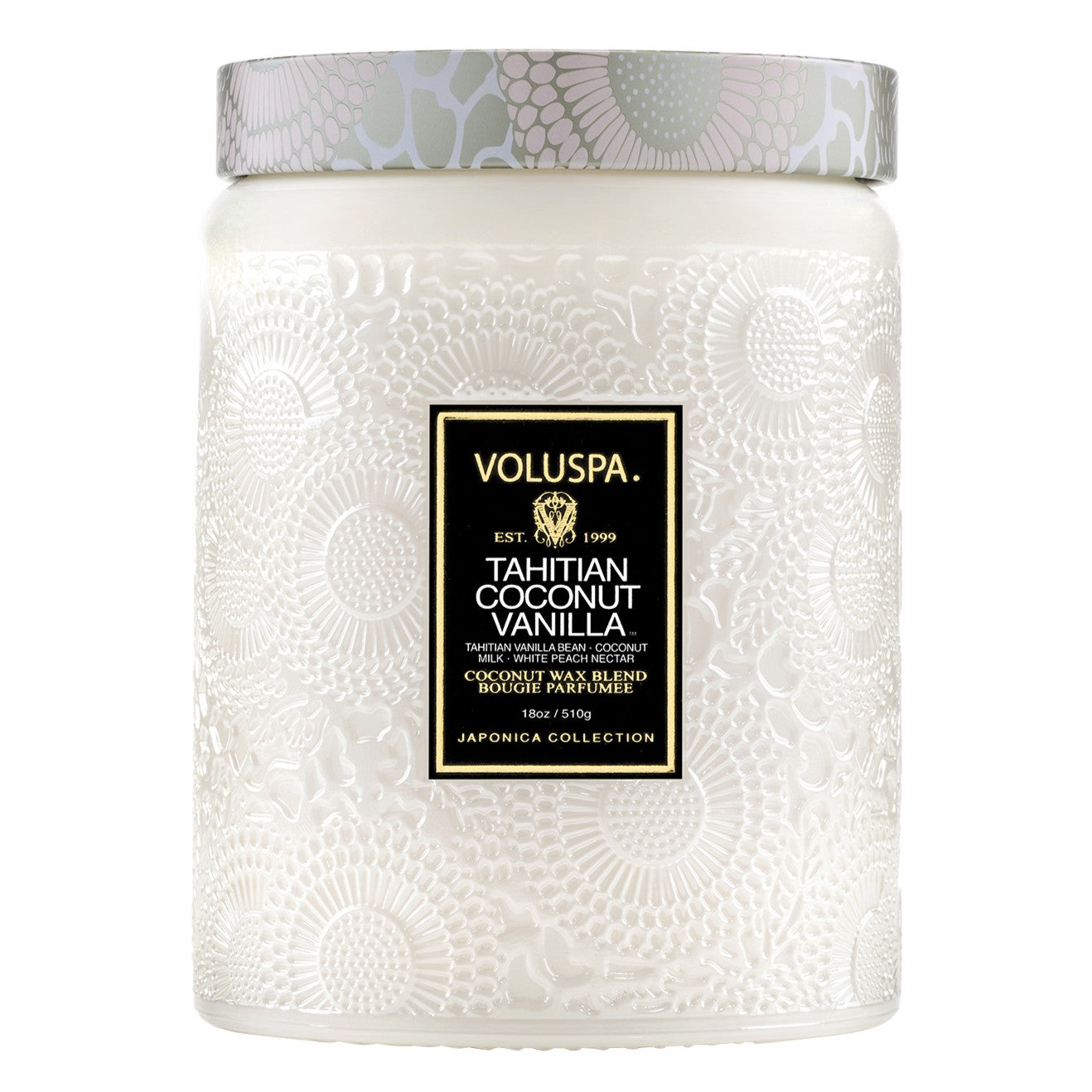 Voluspa - Tahitian Coconut Large Jar Candle