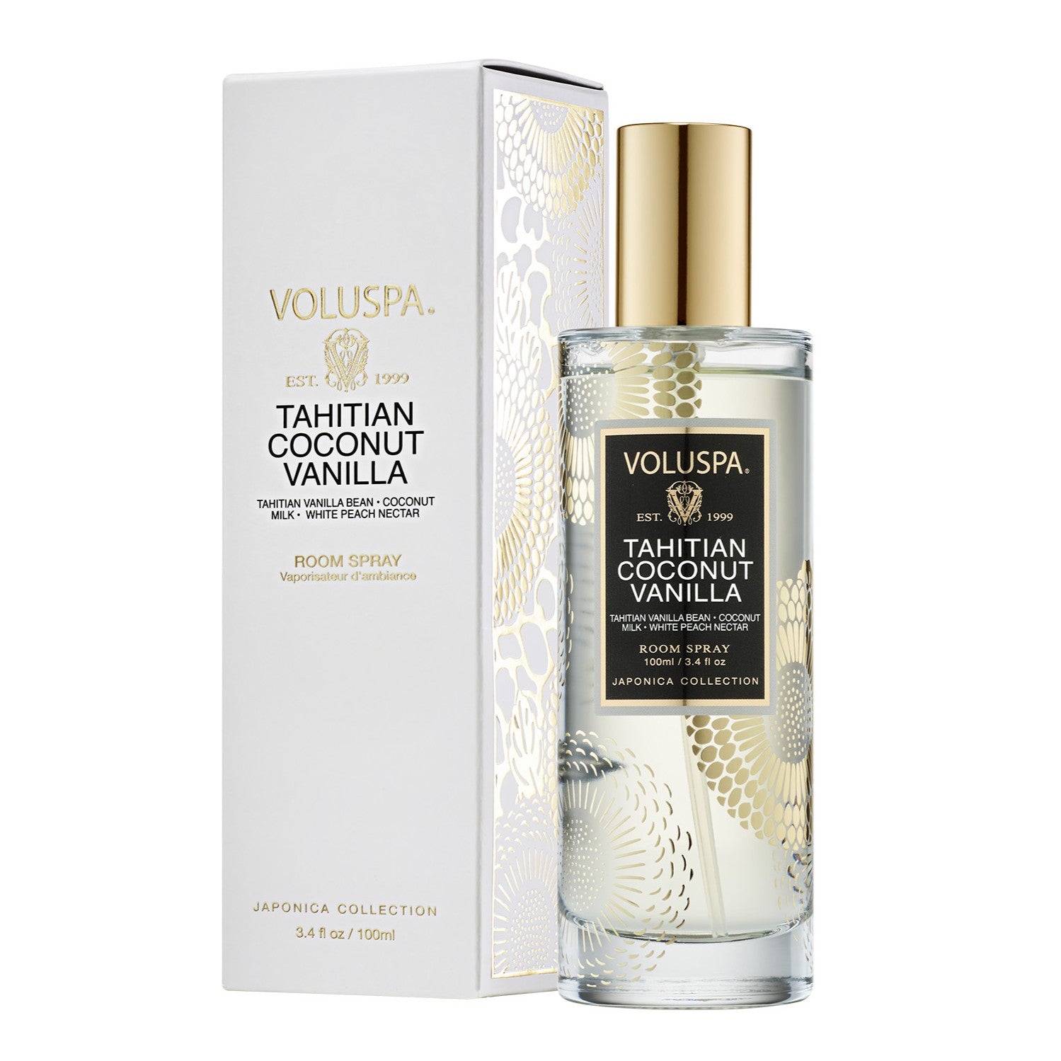 Voluspa - Tahitian Coconut Vanilla Room Spray