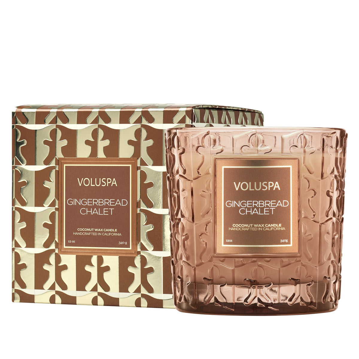 Voluspa - Gingerbread Chalet Classic Luxe Candle